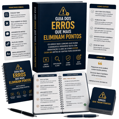 Bônus 04 — Guia dos Erros Que Mais Eliminam Pontos