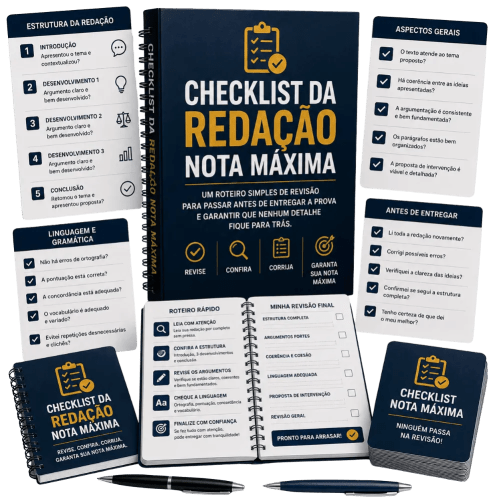Bônus 05 — Checklist da Redação Nota Máxima